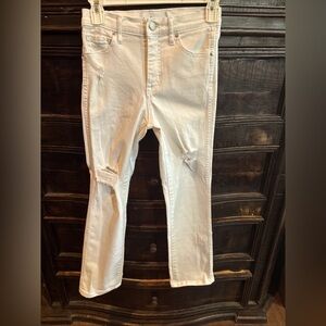 Sam Edelman White Straight Leg Jeans